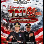 HUT TNI KE-81,TNI KUAT BERSAMA RAKYAT,BERDAULAT ADIL DAN MAKMUR